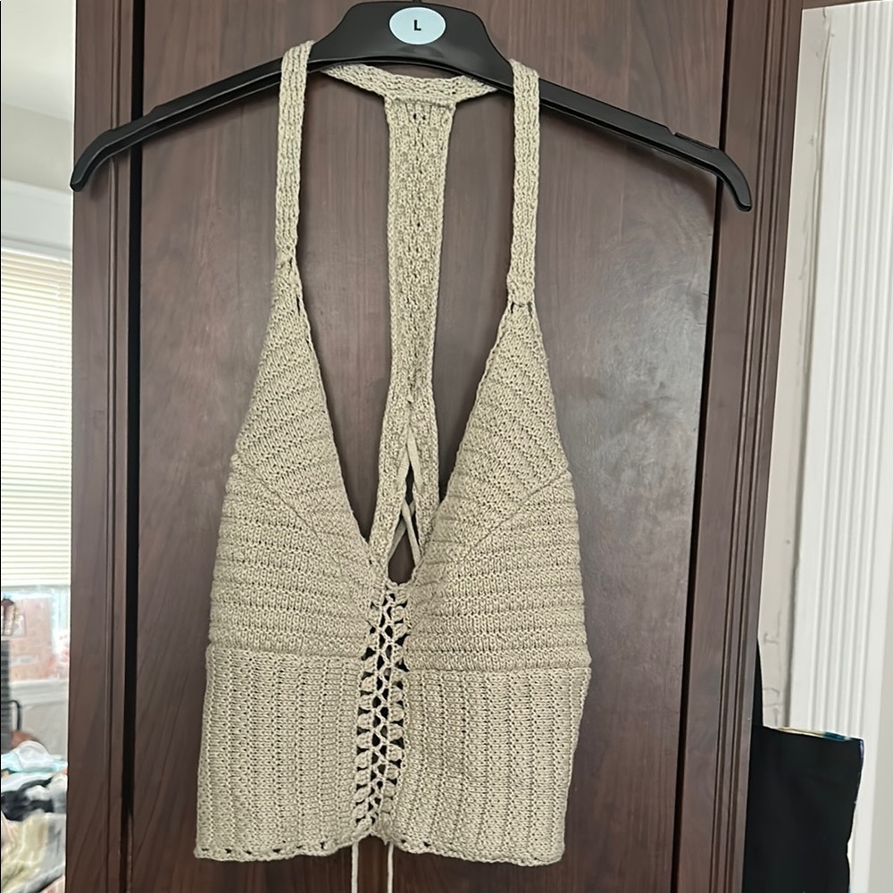 American Eagle XL Sage Knit Tank Top